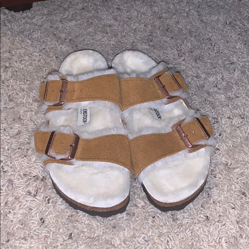Fuzzy Birkenstocks
